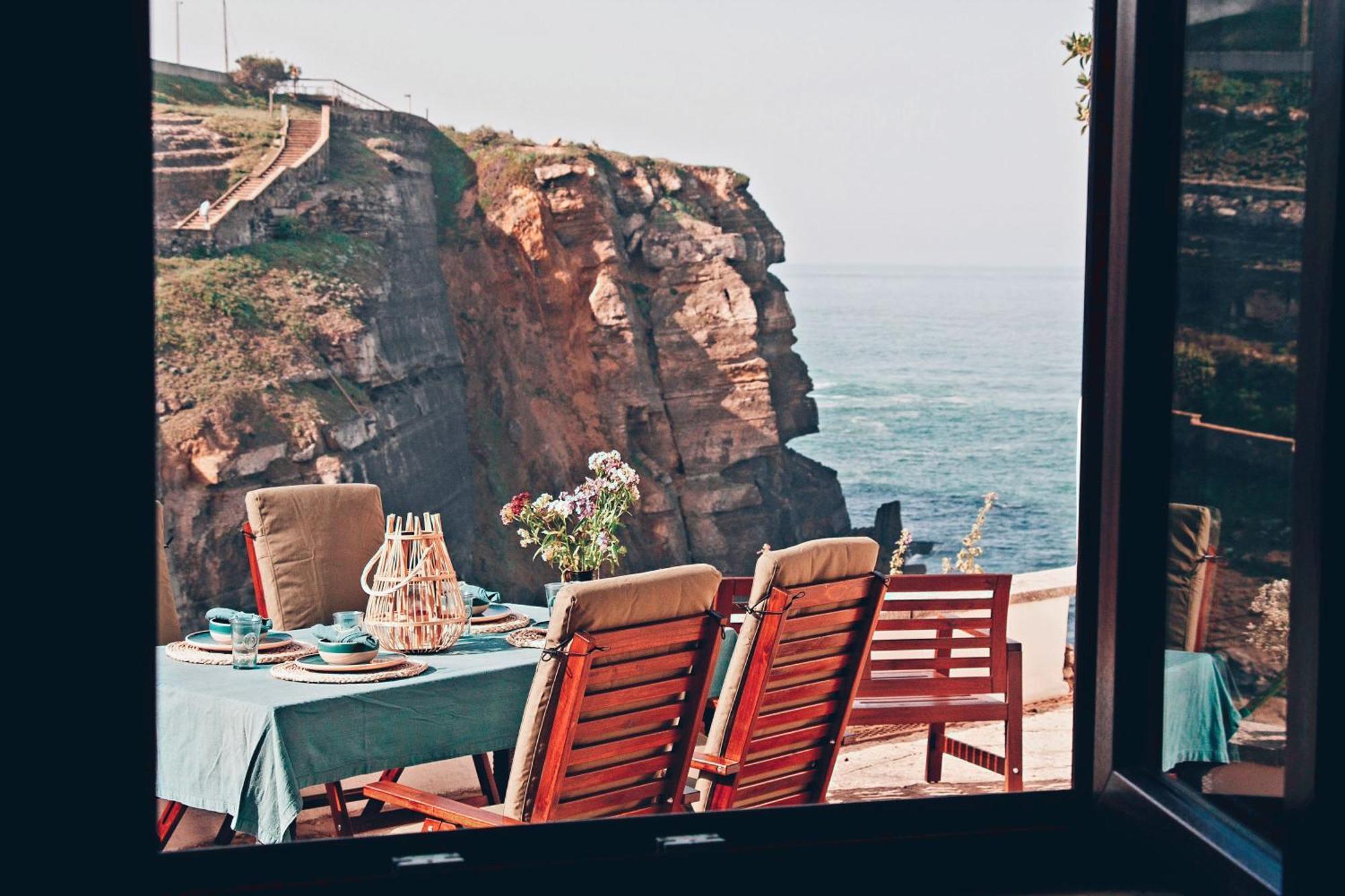 Um Lugar Ao Sol Beach House Azenhas Do Mar Синтра Екстериор снимка
